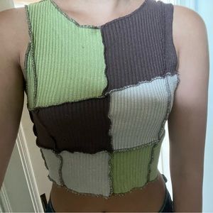 Garage crop top